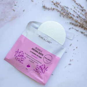 Pure & Care Bubble Bath Aroma Bomb Baðibomba Lavender