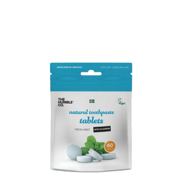 The Humble Co. Natural Toothpaste Tablets Tannkrem tablettir